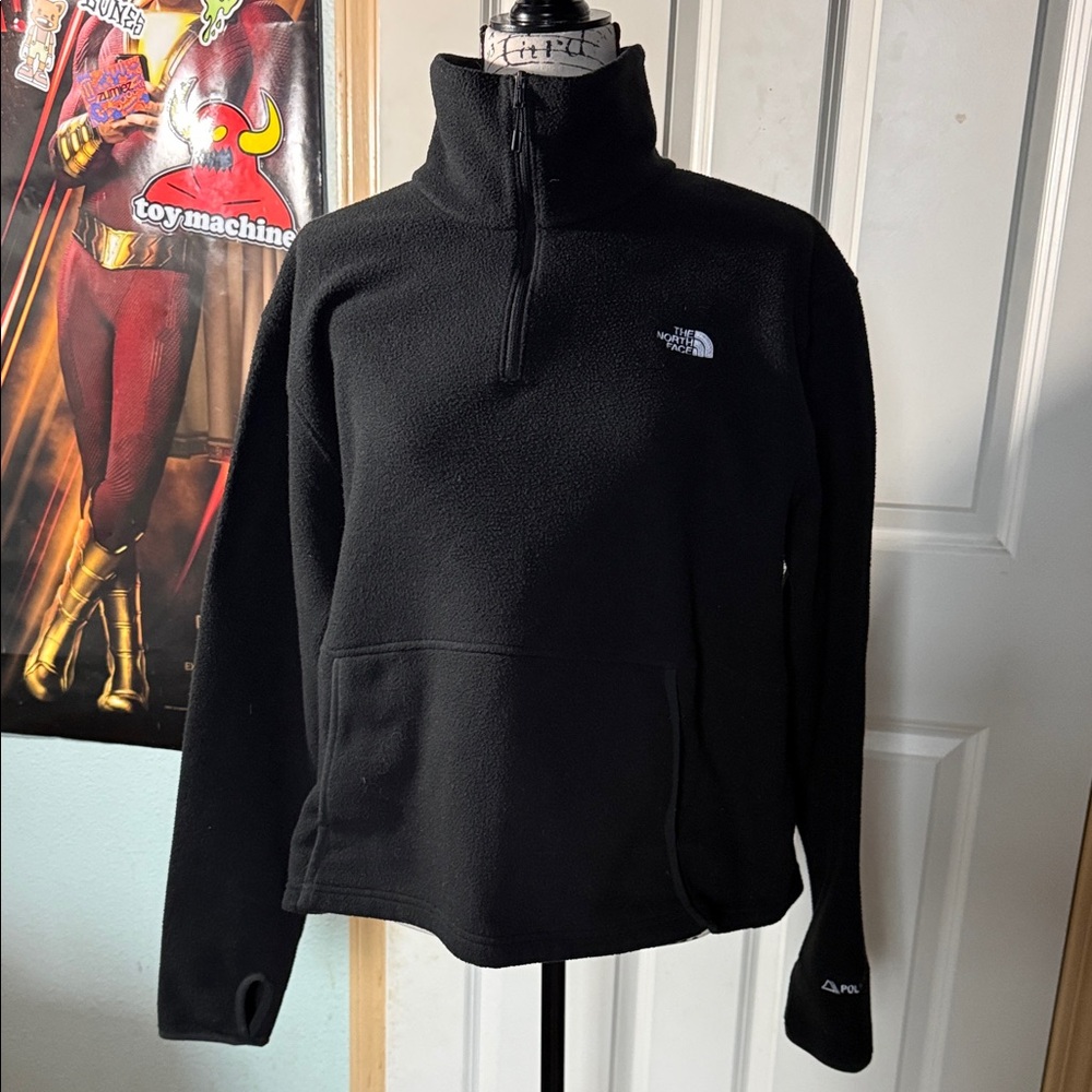 The North Face Black Half-Zip Fleece